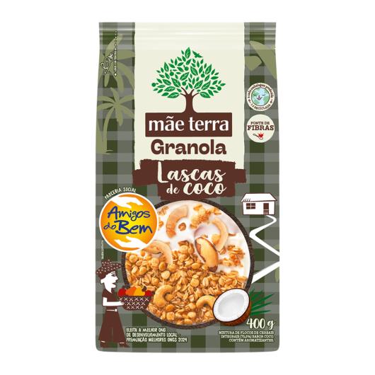 Granola lascas de coco Mãe Terra 400g - Imagem em destaque