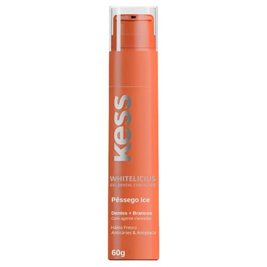 Gel dental pêssego ice com flúor Kess 60g - Imagem em destaque