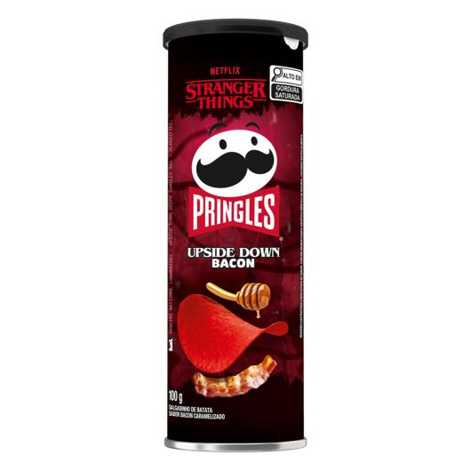 Batata upside down bacon Pringles Stranger Things 100g - Imagem em destaque