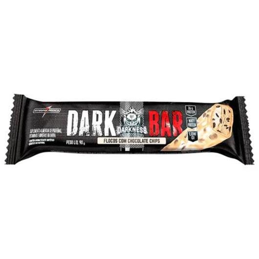 Barra de Proteína Flocos com Chocolate Chips Dark Bar 90g - Imagem em destaque