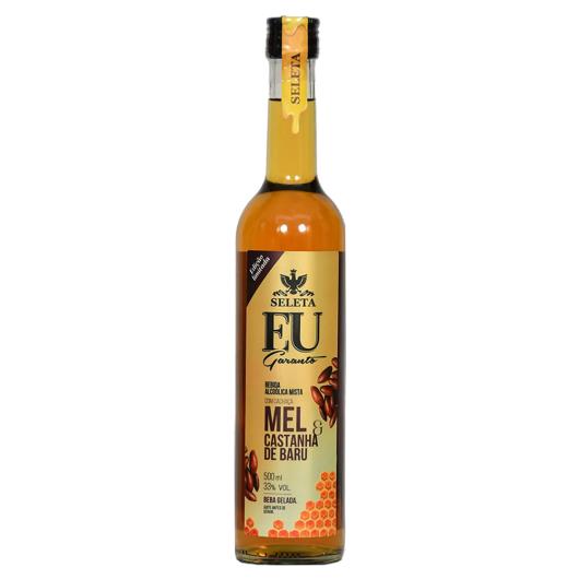 Cachaça mel castanha de baru Seletea Eu Garanto 500ml - Imagem em destaque