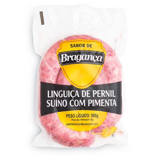 Linguiça de pernil suíno com pimenta Sabor de Bragança 500g - Imagem em destaque