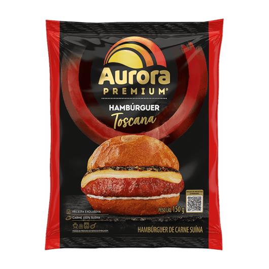 Hambúrguer Carne Suína Toscana Aurora Premium 150g - Imagem em destaque