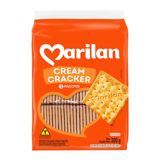 Biscoito cream cracker Marilan 300g - Imagem em destaque