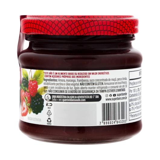 Geléia Frutas Vermelhas 100% Fruta Superbom 160g - Imagem em destaque