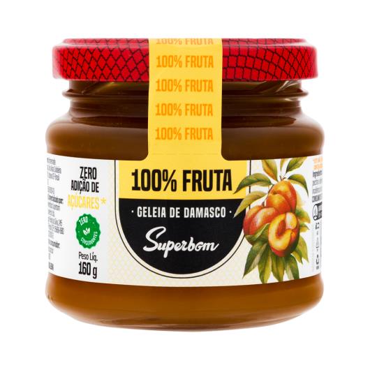Geléia 100% fruta damasco Superbom 160g - Imagem em destaque