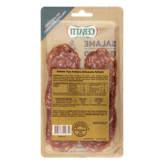 Salame Italiano Defumado Ceratti Fatiado 100g - Imagem em destaque