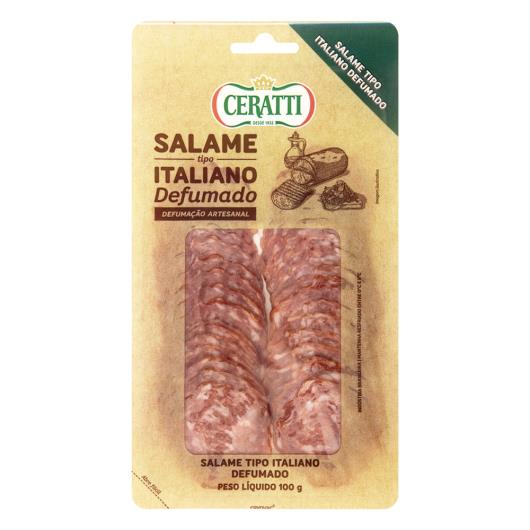 Salame Italiano Defumado Ceratti Fatiado 100g - Imagem em destaque