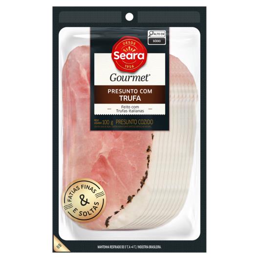 Presunto com trufa Seara Gourmet fatiado 100g - Imagem em destaque