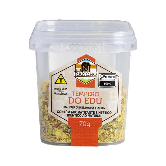 Tempero do Edu Do Rancho Pote 70g - Imagem em destaque