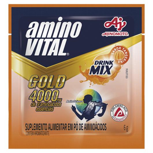 Suplemento Alimentar em Pó Tangerina Aminovital 6g - Imagem em destaque