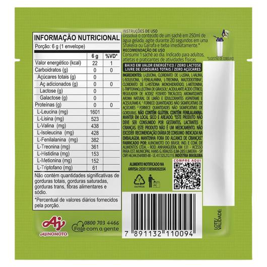 Suplemento Alimentar em Pó Limão Aminovital 6g - Imagem em destaque