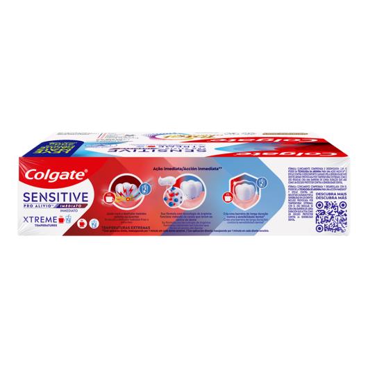 Creme dental pro-alívio imediato 110g + original mint 90g Colgate Leve Mais Pague Menos 200g - Imagem em destaque