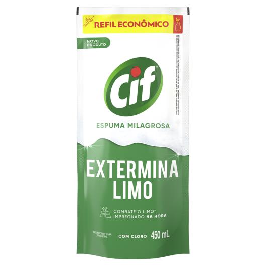 Desinfetante Extermina Limo CIF Sachê 450ml - Imagem em destaque