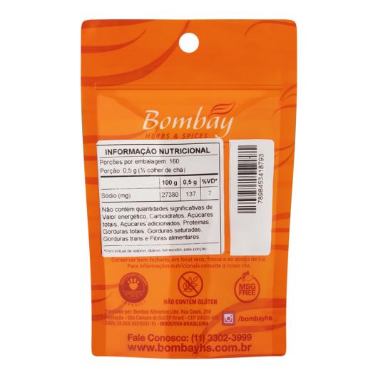 Bicarbonato de Sódio Bombay Herbs & Spices Pouch 80g - Imagem em destaque