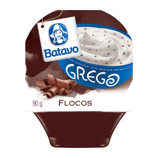 Iogurte Grego Flocos Batavo Pote 90g - Imagem em destaque