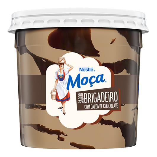 Sorvete brigadeiro Nestlé Moça 1,5 Litros - Imagem em destaque