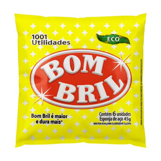 Esponja de Aço Bombril 45g - Imagem em destaque