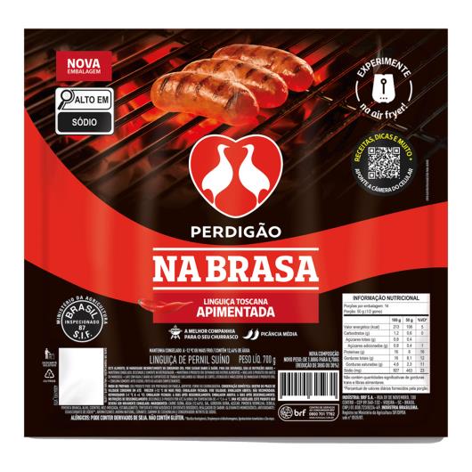 Linguiça toscana apimentada Perdigão 700g - Imagem em destaque