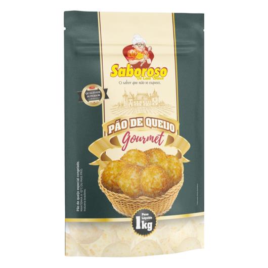 Pão de queijo gourmet Saboroso congelado 1kg - Imagem em destaque