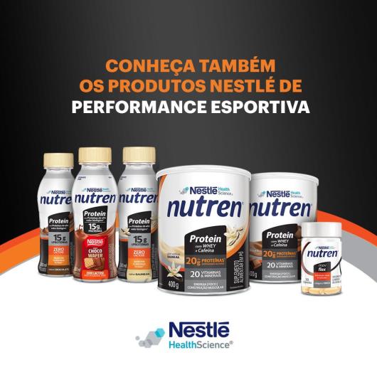 Bebida láctea choco wafer 15g de proteína Nutren 260ml - Imagem em destaque