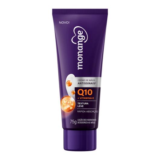Loção q10 antissinais para mãos Monange 75g - Imagem em destaque