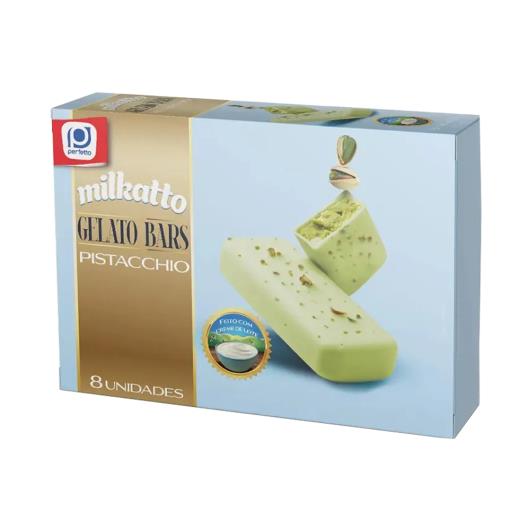 Gelato bars pistacchio Milkatto Perfetto 8un - Imagem em destaque