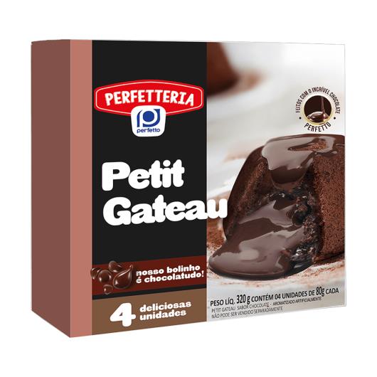 Petit Gateau chocolate Perfetteria Perfetto 4un 320g - Imagem em destaque