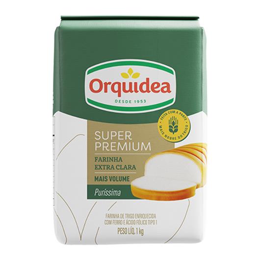Farinha de trigo super premium Orquídea 1kg - Imagem em destaque