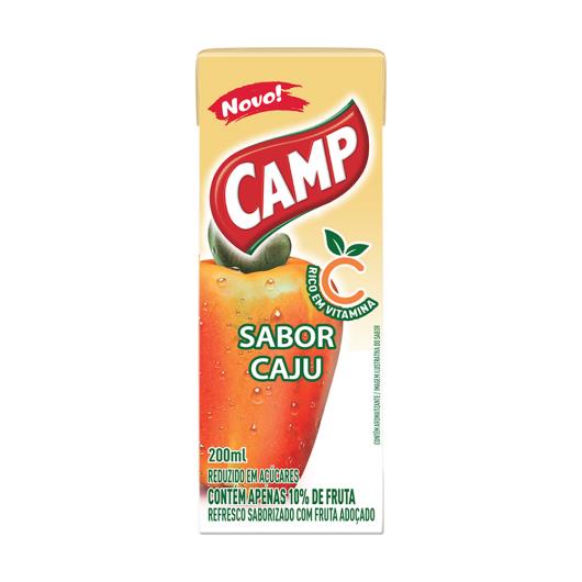 Refresco Caju Camp 200ml - Imagem em destaque