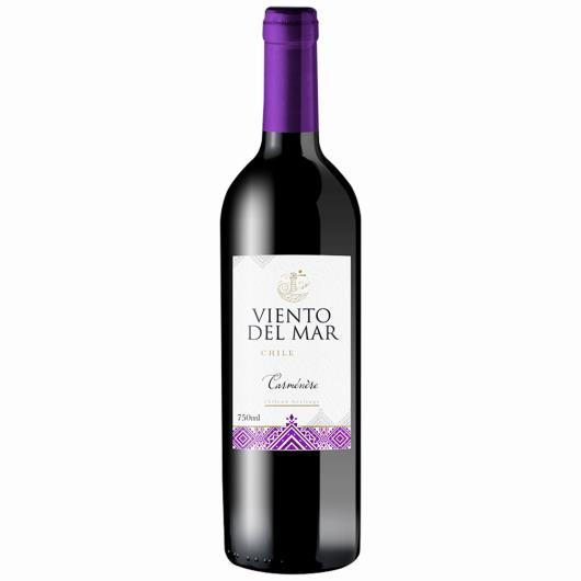 Vinho chileno carménerère Viento Del Mar 750ml - Imagem em destaque
