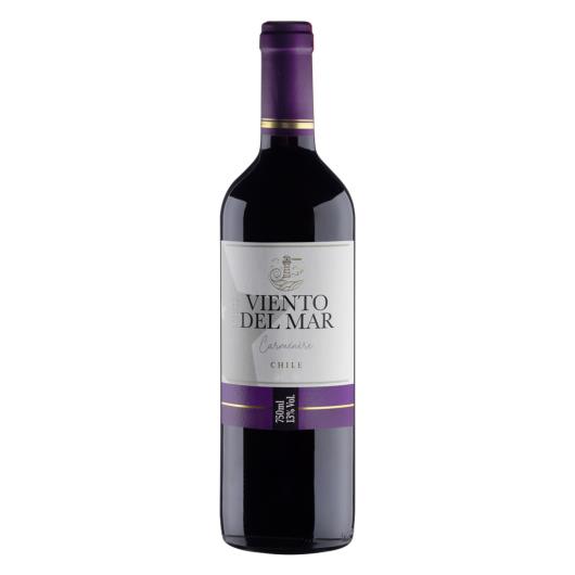 Vinho chileno carménerère Viento Del Mar 750ml - Imagem em destaque