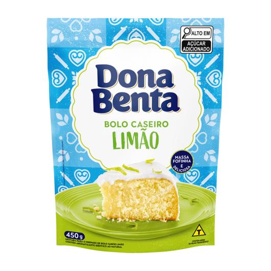 Mistura para bolo sabor limão Dona Benta 450g - Imagem em destaque