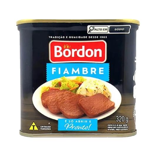 Fiambre Bordon Lata Abre Fácil 320g - Imagem em destaque