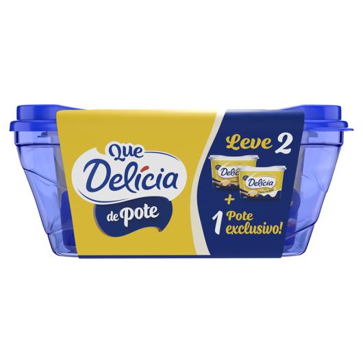 Margarina com sal Delícia Compre 2 e Ganhe 1 Pote Exclusivo 1kg - Imagem em destaque