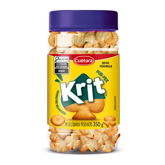 Biscoito salgado Pub-Mix Krit Pote 350g - Imagem em destaque