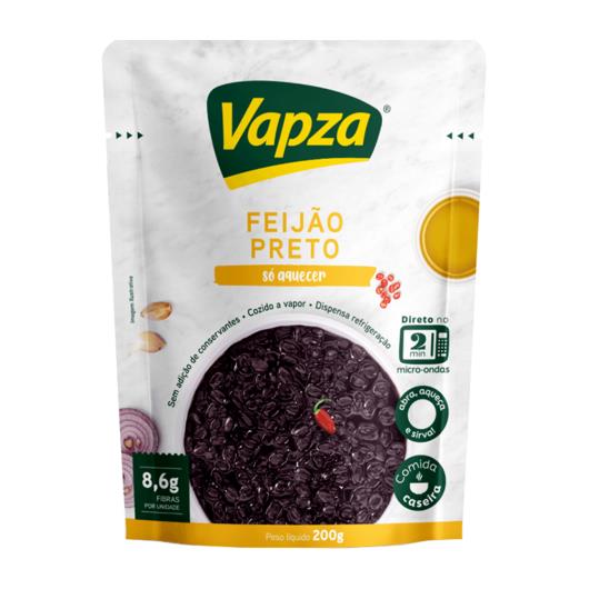 Feijão preto cozido a vapor Só Aquecer Vapza 200g - Imagem em destaque
