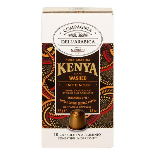 Café em Cápsula Kenya intenso Compagnia Dell'Arabica 52g 10 Unidades - Imagem em destaque