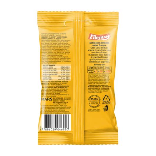 Bifinho para cães adultos frango Filezitos Pedigree 60g - Imagem em destaque