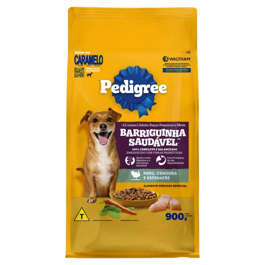Alimento para Cães adultos pequenos e minis peru Pedigree 900g - Imagem em destaque