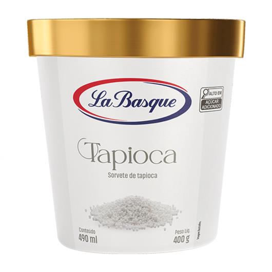 Sorvete tapioca La Basque Pote 490ml - Imagem em destaque
