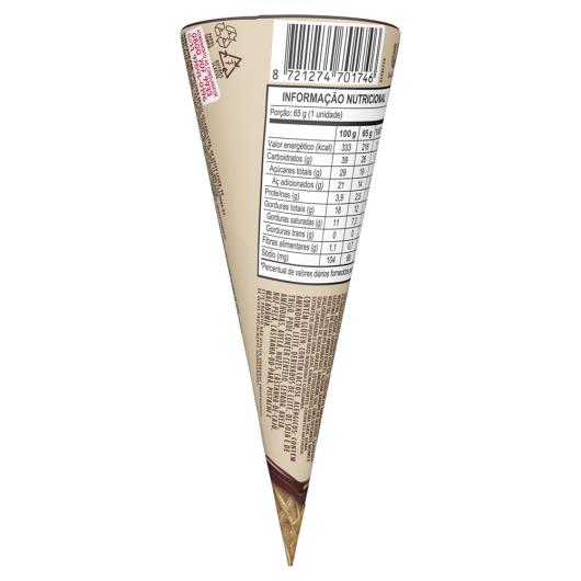 Sorvete cornetto choco mix Kibon 65g - Imagem em destaque