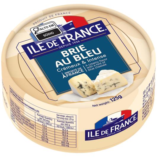 Queijo brie Au Bleu Ile de France 125g - Imagem em destaque