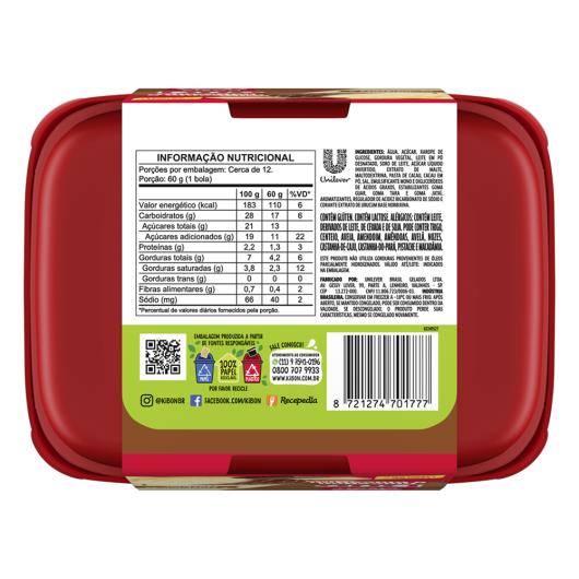 Sorvete duo chicabon Kibon Pote 1,5 Litros - Imagem em destaque