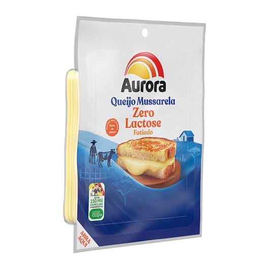 Queijo Mussarela Zero Lactose Aurora Fatiado 150g - Imagem em destaque