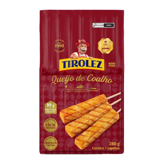 Queijo coalho 7 espetos Tirolez 280g - Imagem em destaque