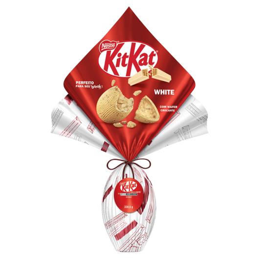 Ovo de Páscoa Branco Kit Kat 338,5g - Imagem em destaque