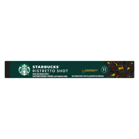Cápsula de Café Ristretto Shot Starbucks 10un 57g - Imagem em destaque
