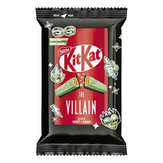Wafer Mint + Dark The Villain Kit Kat 41,5g - Imagem em destaque