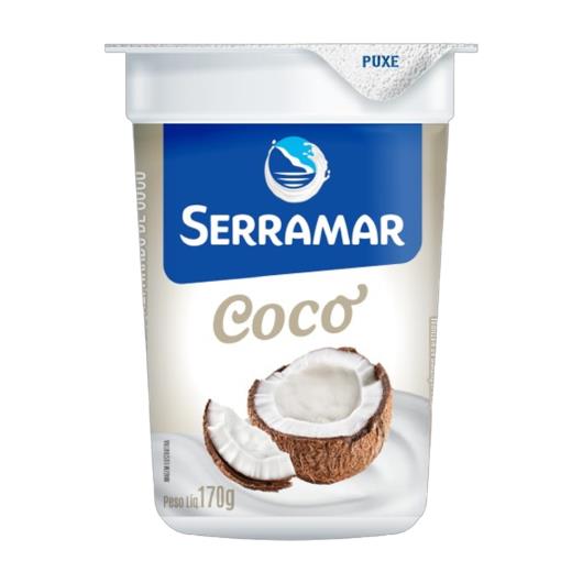 Iogurte Integral Coco Serramar Copo 170g - Imagem em destaque